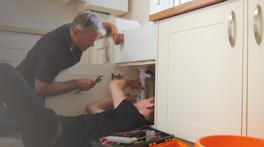 Professional burst pipe repair services in Williamsport, IN